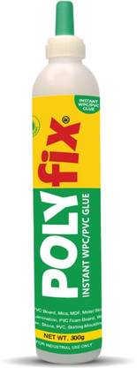 POLYFIX Rapid Strong PVC Instant Glue for WPC foam board with Brush Applicator Adhesive
