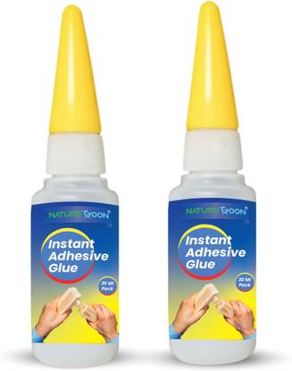 Naturegoon Premium Instant Adhesive Ultra-Fast Super Glue 20 ml (pack of 2) Adhesive
