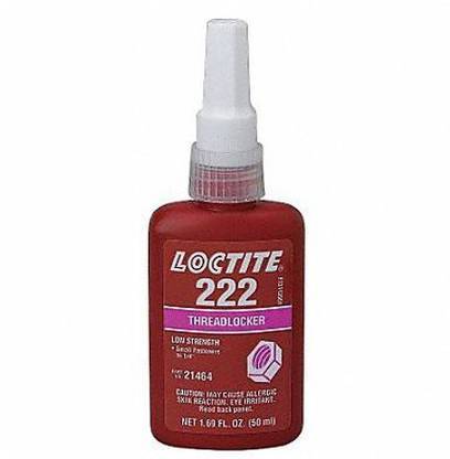 Henkel Loctite LOCTITE Threadlocker 222 50mL Bottle Purple Adhesive