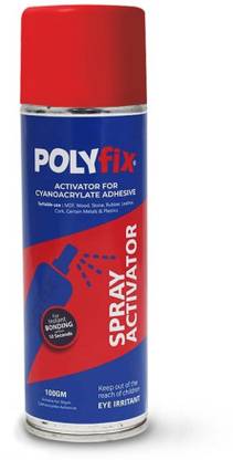 POLYFIX Aerosol activator for cyanoacrylate adhesive, fast curing of Instant glue Adhesive