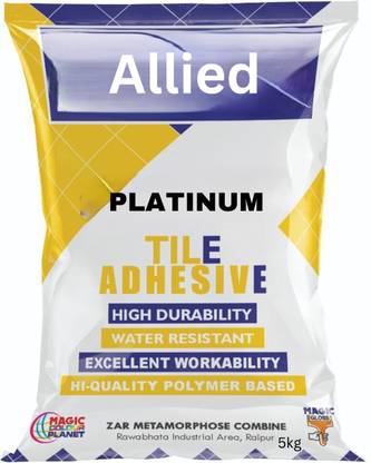 Magic Paints Allied PLATINUM Polymer Based Wall/Floor Tile Adhesive | Tiles Gap/Grouts Repair Adhesive