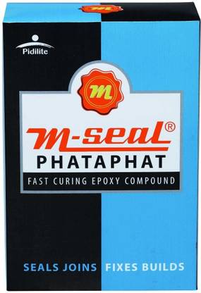 Pidilite M-Seal Phataphat Fast Curing Epoxy Compound Putty Sealant Adhesive For Leakage, Bonding, Gap Filling and Repairing (100 Grams) Adhesive