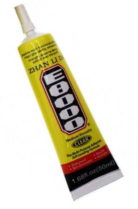 Ukhu New E-8000 Transparent Super Glue For Plastic Adhesive