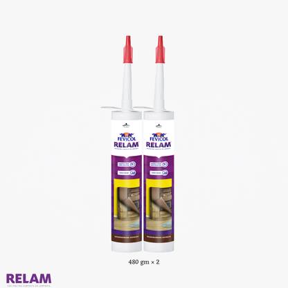 Pidilite Industries Ltd Fevicol Relam, Laminate specialist pack of 2 Caulk tube 480g×2 Adhesive