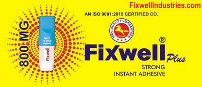 Fixwell Industries Instant Adhesive Adhesive