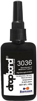 drop bond UV Glue 3036 For Glass & Acrylic and metal pasting,T-Joints Applications Adhesive
