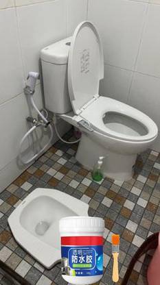 BronezoMart By Invisible Waterprof Glue Clear Gel Bathrom Rof Top Concrte Paint No Leak K64 Adhesive