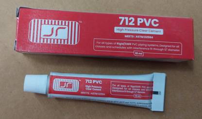 FOSEALJR 10ml pvc solvent cement tube(50 tube box) Adhesive