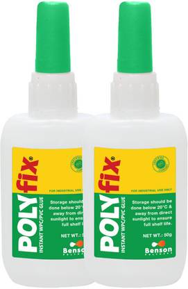 POLYFIX PVC Fixing Glue (WPC Edge banding pasting Glue) 2 pc pack Adhesive