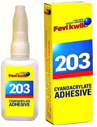 Pidilite Fevikwik 203 Cyanoacrylate Adhesive 20 gm pack of 1 Adhesive
