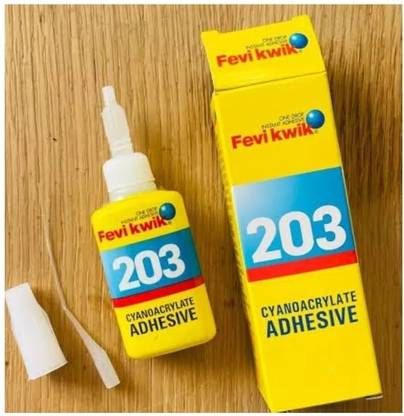 EBCO FEVIKWIK Multi-Purpose Adhesive Pack of 2 x 20ml Bottles Adhesive