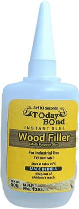today bond WOOD FILLER (instant) pack of 4 Adhesive