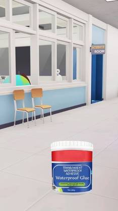 BronezoMart By Invisible Waterprof Glue Clear Gel Bathrom Rof Top Concrte Paint No Leak K46 Adhesive