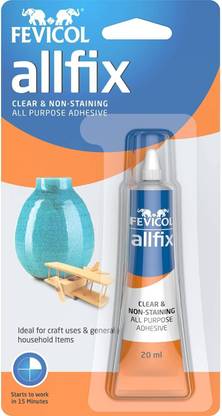 fevicol Multi-Purpose Allfix Clear & Non-Staining Adhesive