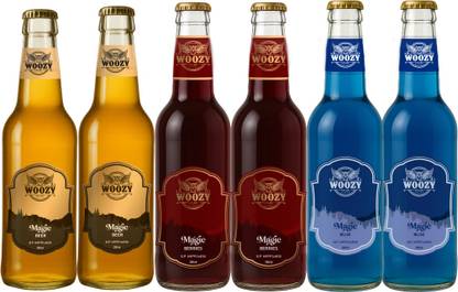 Woozy Woozybar Party Pack – Mixed Non Alcoholic Beer Combo (0% Alcohol Buzz) Box