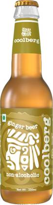 coolberg Ginger Non Alcoholic Beer Glass Bottle