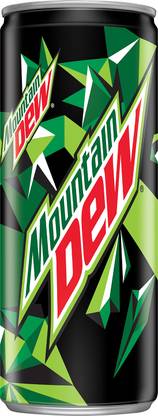 Mountain Dew Soft Drink Can