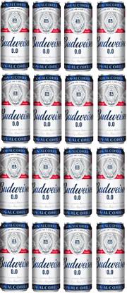 Budweiser Non Alcoholic Beer Can Drink, 330ml Can