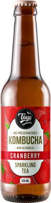 Toyo Kombucha Cranberry Low Sugar Glass Bottle