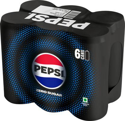 Pepsi Zero Sugar Soft Drink Can