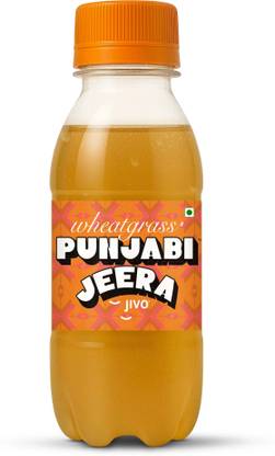 JIVO Punjabi Jeera | Ready To Drink | With Wheatgrass | Boost Immunity & Digestion Plastic Bottle