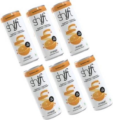 SHIFT Prebiotic Soda (Orange) Box