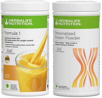 HERBALIFE Formula 1-Mix Shake Mango 500g + Protein 400g