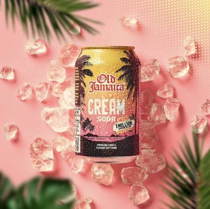 old jamaica Cream Soda Imported Can