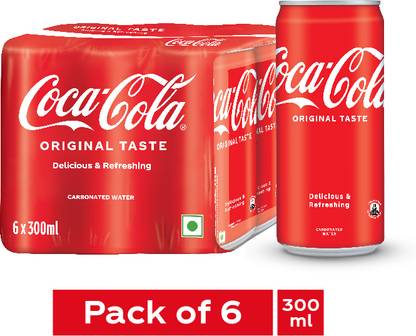 Coca-Cola Carbonated Water Original Taste Can