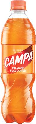 campa Orange Pet Plastic Bottle