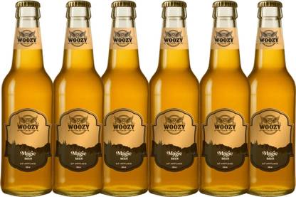 Woozy Woozybar Magic Beer – Lager Beer, 0% Alcohol, Real Beer Taste & Buzz Feeling Box