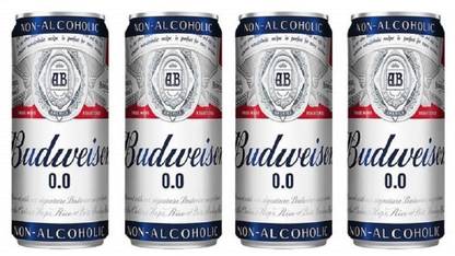 Budweiser Non Alcoholic 0.0. Beer 330ml (Pack of 4) Can