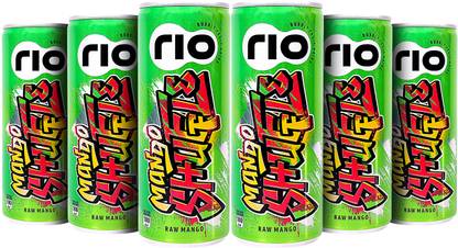 Rio Raw Mango Bubbly Fruit Drink Box