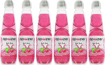 APAIZER Sunburst Goli Soda (Guava + Chilli) - Pack of 6 PET Bottle