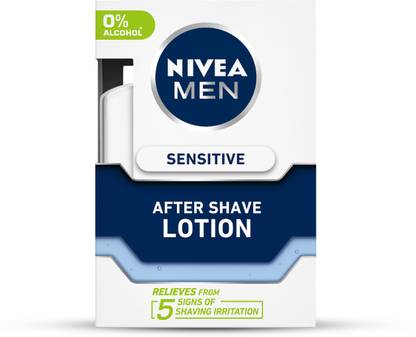 Nivea Men Sensitive After Shave Lotion with 0% alcohol & camomile for intensive moisture