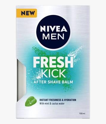 NIVEA Fresh Kick After Shave Balm Infused with mint and cactus water MADE IN GERMANY