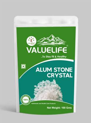 Value Life Alum Stone Small crystal 100GMS