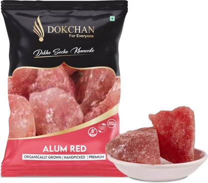 DOKCHAN Phitkari Red Stone - Fitkari Lal Crystals - Potassium Alum