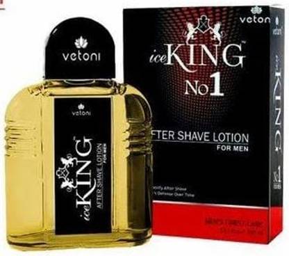 PasCom Ice King After Shave Lotion Improves Skin | Light Yellow colour