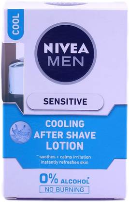 NIVEA Men Sensitive Cooling After Shave Lotion For Face