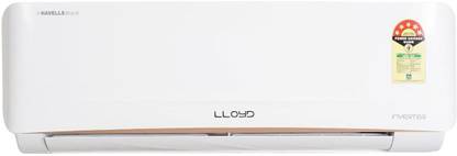 Lloyd 1 Ton 5 Star Split Inverter AC with Wi-fi Connect  - White, Beige