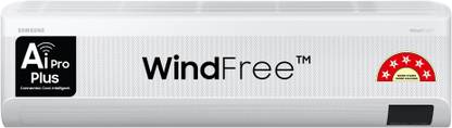 Samsung Convertible 5-in-1 Cooling 2023 Model 1.5 Ton 5 Star Split Inverter WindFree Technology AC with Wi-fi Connect  - White