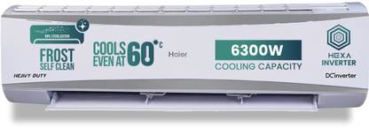 Haier 2 Ton 5 Star Split Inverter AC  - White