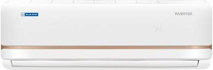 Blue Star 1 Ton 3 Star Split Inverter AC  - White brown