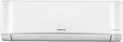 Hitachi Ice Clean Frost Wash Technology 2023 Model 1.5 Ton 3 Star Split Inverter Xpandable plus Ambience Light R 32 AC  - White