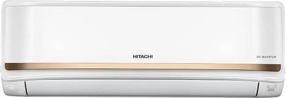 Hitachi 2023 Model 1 Ton 3 Star Split Inverter AC  - White