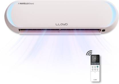 Lloyd 2025 Model 6 in 1 Expandable Stellar Art 1.5 Ton 5 Star Split Inverter Mood Lighting, In-Built Air Purifier, Direct Voice Command AC with Wi-fi Connect  - White