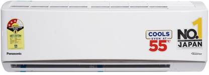 Panasonic 1 Ton 3 Star Split Inverter AC  - White, Grey