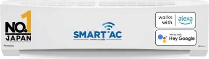 Panasonic 2024 Model 1.5 Ton 5 Star Split Inverter AC with Wi-fi Connect  - White