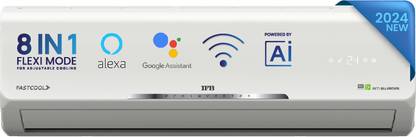 IFB AI Convertible 8-in-1 Cooling 2024 Model 1.5 Ton 5 Star Split Inverter With Heavy Duty Cooling AC with Wi-fi Connect  - White